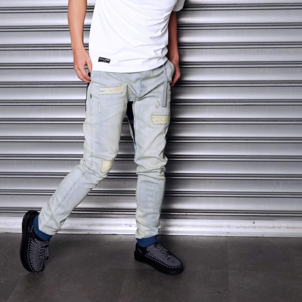 <img class='new_mark_img1' src='https://img.shop-pro.jp/img/new/icons15.gif' style='border:none;display:inline;margin:0px;padding:0px;width:auto;' />EZ stretch damage denim pants