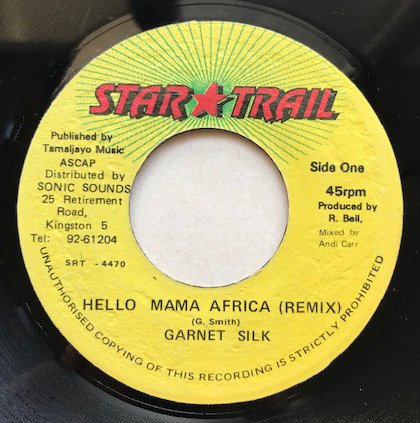 Hello Africa / Garnet Silk