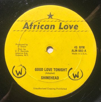 Good Love Tonight / Shinehead