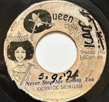 ジャマイカ7” Derrick Morgan You Can Never Stop Me Loving You / I Need Someone none Not On Label /00050 mqdefault.jpg