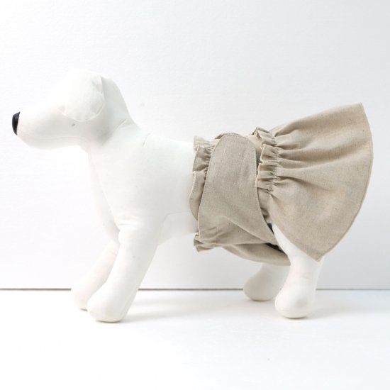 おむつカバースカート - 犬服シンプル人気のセミオーダー犬服 ナチュラル犬服通販Wanhome