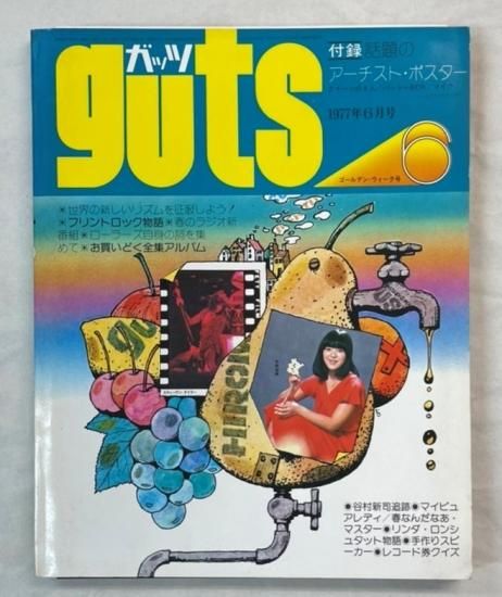ガッツ guts 1977年6月 岩崎宏美 スティーヴン・タイラー