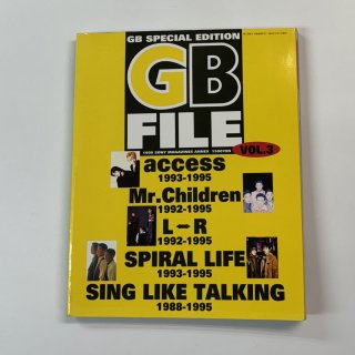 ֥å GB FILE 3 1995ǯ Mr.Children access  L-R ѥ饤 SING LIKE TALKING