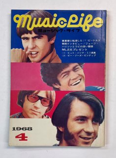 ߥ塼å饤աMUSIC LIFE 1968.4 󥭡 / ӡȥ륺̥󥿥ӥ塼 󥰡ȡ ӡ