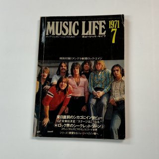 ߥ塼å饤 MUSIC LIFE 1971ǯ7  / ߥå㥬 ӡȥ륺 åɥĥåڥ ǥץѡץ