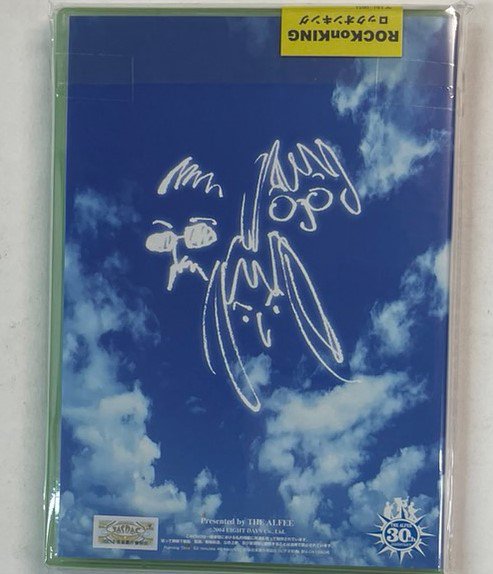 アルフィー DVDパンフレット 2004 LOVE&PEACE 非公式 オフィシャルDVD 
