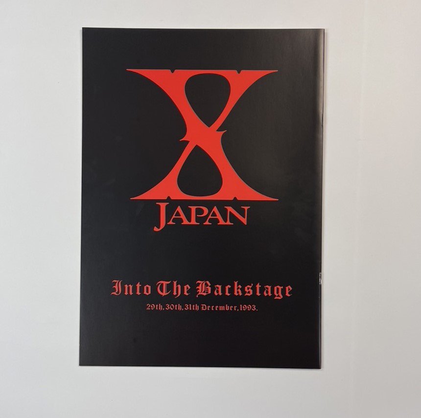 X JAPAN 限定写真集 Memorial Photo Album 2冊組 ケース付 1994年初版 メモリアル・フォト・アルバム写真集  93年東京ドーム公演 - ロックオンキング