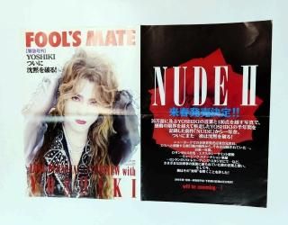 YOSHIKIҡ󥰥󥿥ӥ塼 YOSHIKIFOOL'S MATE泰X JAPANå