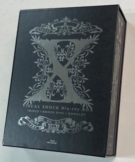 X JAPAN 限定盤DVD X VISUAL SHOCK DVD BOX 1989-1992 限定DVD BOX 9枚 ...