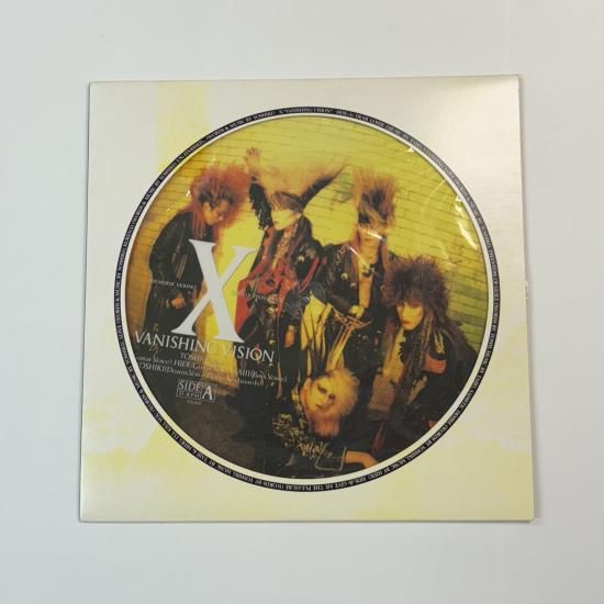 X JAPAN エックス ピクチャー盤レコード VANISHING VISION 5000枚限定 ...