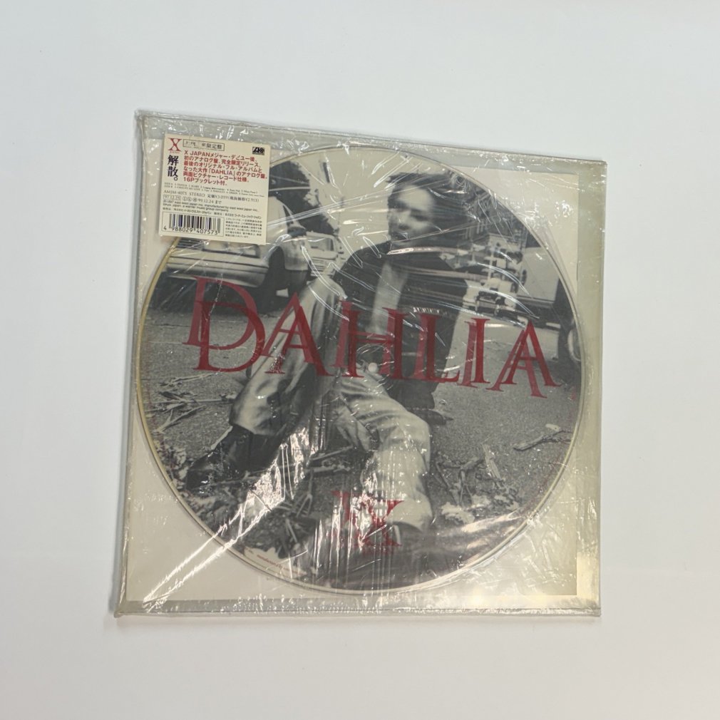 X JAPAN 初回限定ピクチャー盤・レコード DAHLIA 16頁ブックレット付 - ロックオンキング