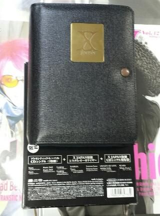 X JAPAN エックス/X JAPAN特製システムオーガナイザー・CDセット 完全 