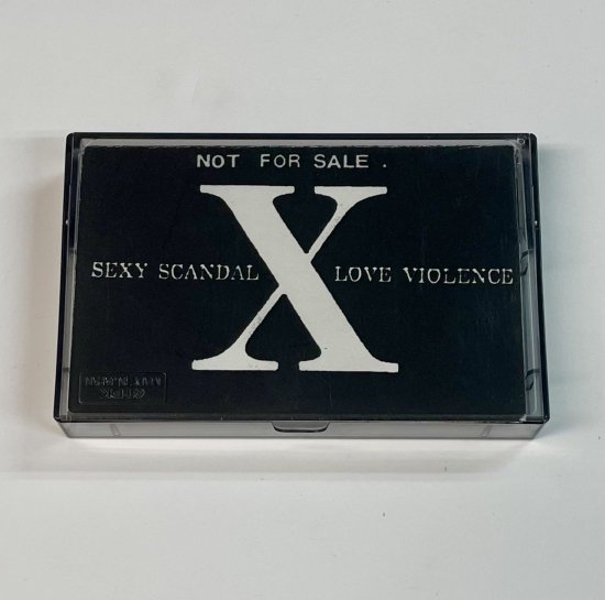 エックス デモ・カセットテープ X SEXY SCANDAL LOVE VIOLENCE '87.5.17 6曲 名古屋 Flex Hall X  JAPAN - ロックオンキング