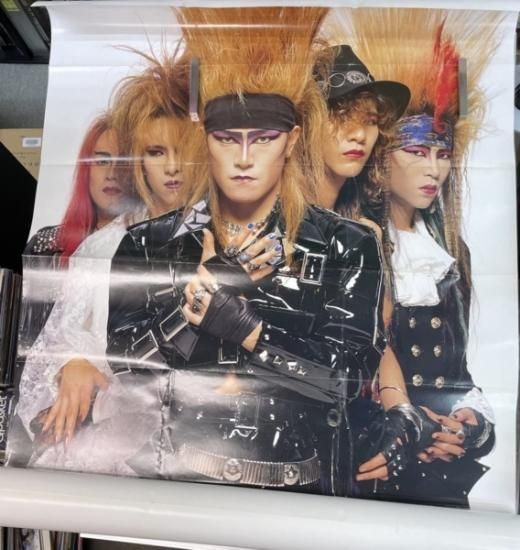 X JAPAN エックス・フォト＆トーク　特大ポスター　折込みポスターサイズ約：170cm×92cm - ロックオンキング