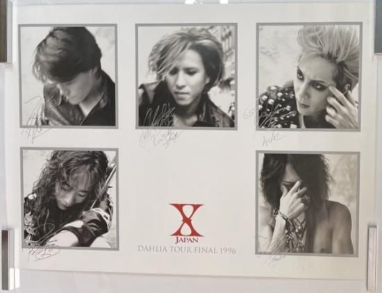 X JAPAN 1996年 DAHLIAツアーファイナル ライブポスター