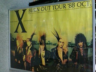 X JAPANå/ BURN OUT TOUR1988ݥB2