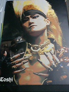 X JAPAN エックス Violence in Jealousy ポスター5枚セット ケース付 B4サイズ 1991年 SONYオフィシャル・グッズ  - ロックオンキング