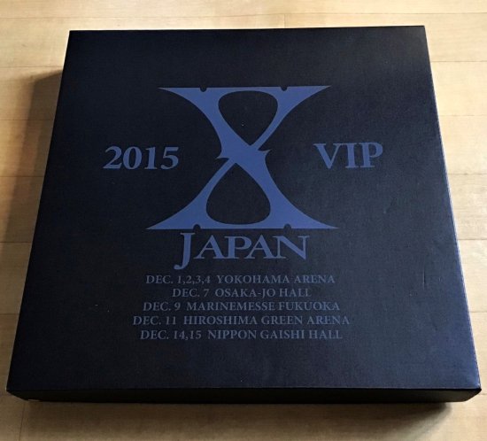 X JAPAN 横浜アリーナVIP グラスクロック/掛け時計 未使用：2015