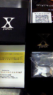 X JAPANå/ 3DAYS䡡ͥå쥹X JAPAN Blood rain necklaceWhiteTrashCharmsС925
