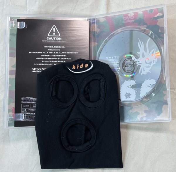 本・音楽・ゲームhide 覆面スペシャルパッケージ DVD 97 - ミュージック