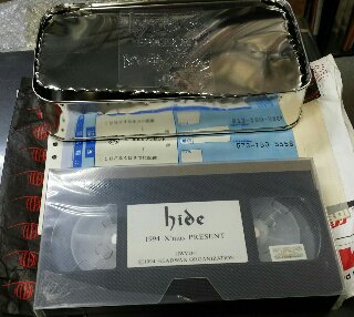 hide オリジナル・hide缶付き ビデオ 「1994年 X'mas限定ビデオ」1994 