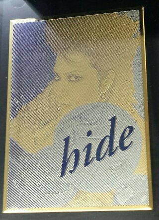 hide　限定カード「ever free」 シリアルナンバー入り ケース付 ever free-永遠の自由-　Limited Edition　美品 -  ロックオンキング