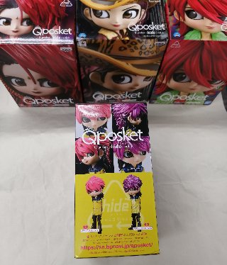 hid / 「hide フィギュア」 ロケット・ダイブ Q posket vol.4 ノーマルカラー 未使用 HEADWAX/バンプレスト -  ロックオンキング