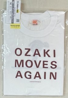 尾崎豊 ツアー Tシャツ 街路樹 「OZAKI MOVES AGAIN TREES LINING A STREET CONCERT TOUR 1987」 白 未使用