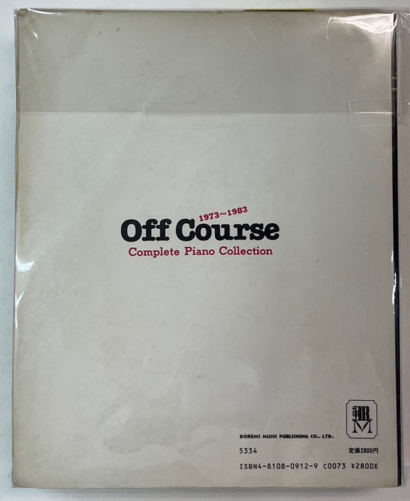 OFF COURSE オフコース全曲集 1973～1983 Complete Piano Collection
