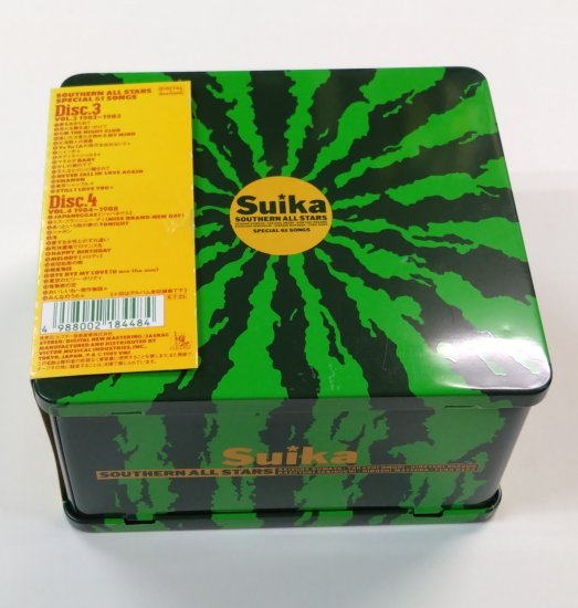 サザンオールスターズ 初回限定CD Suika すいか 帯付 CD4枚組 付属品 