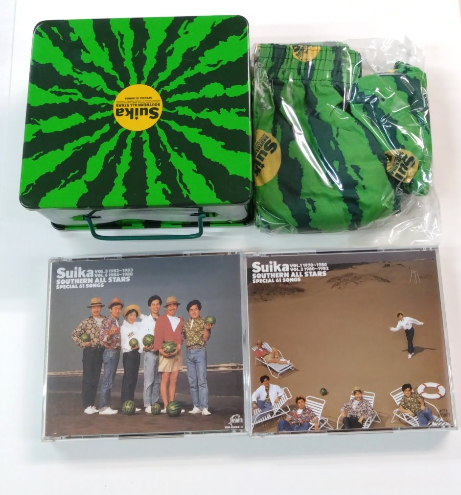 サザンオールスターズ すいか缶＆CD4枚 - K-POP/アジア