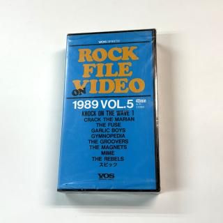 ԥå ̤ ӥǥ ROCK FILE ON VIDEO 1989 VOL.5SEXΥơޡץ饤ֱ СҲϿ 1989ǯ ǥ