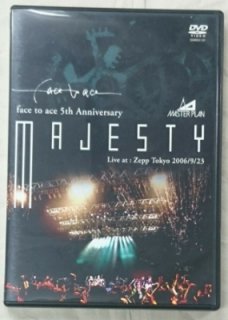 face to ace   DVDFACE TO ACE 5TH ANNIVERSARY MASTER PLAN  MAJESTY 