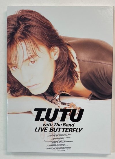 宇都宮隆 写真集 T.UTU with The Band LIVE BUTTERFLY フォトボックス 