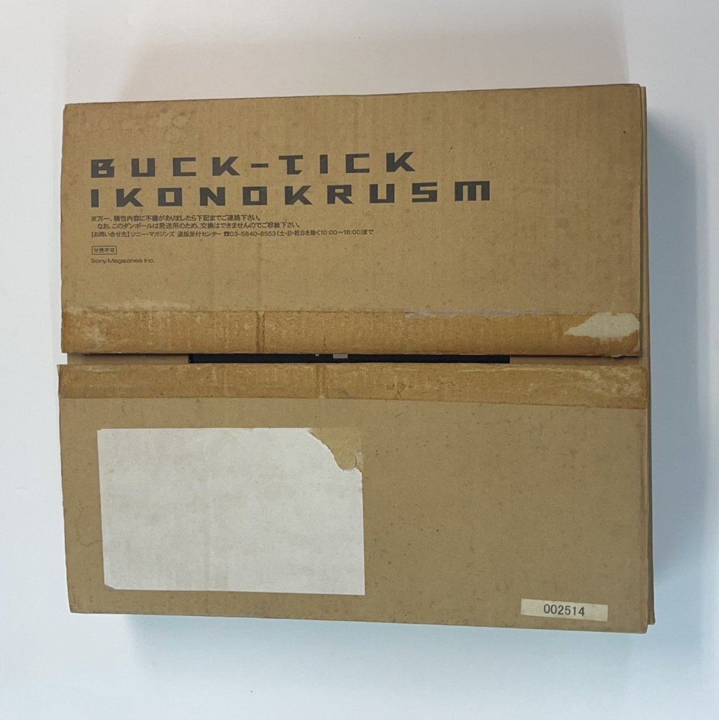 BUCK-TICK 限定版写真集 IKONOKRUSM BOX 付属品、全て揃い フレーム 