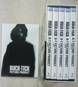 BUCK-TICK 限定版DVD BOX PICTURE PRODUCT DVD5枚組 豪華写真集付き