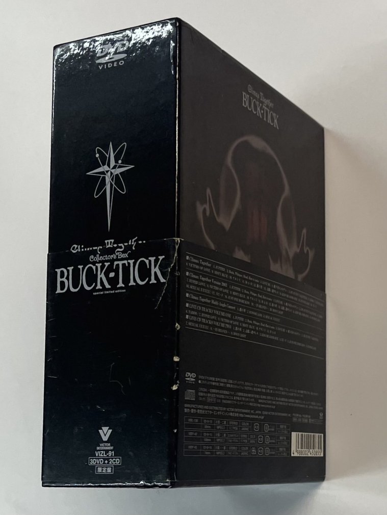 BUCK-TICK 限定DVD BOX Climax Together Collector's Box 帯付 DVD3枚 