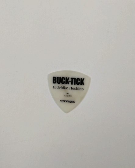 BUCK-TICK 「星野英彦 ギターピック」「OTHER PHANTOM TOUR』2000.10