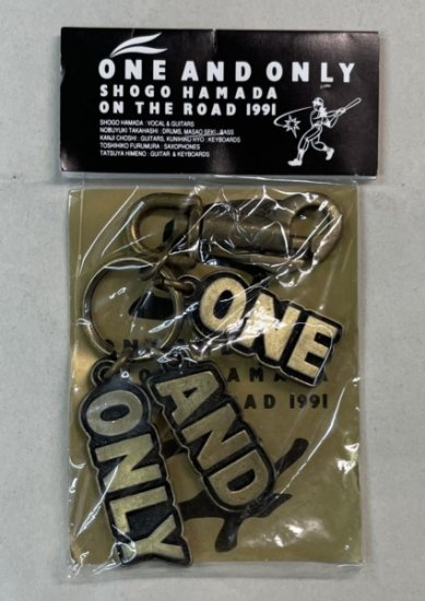 浜田省吾 キーホルダー ONE AND ONLY ON THE ROAD 1991 Road＆Sky 未