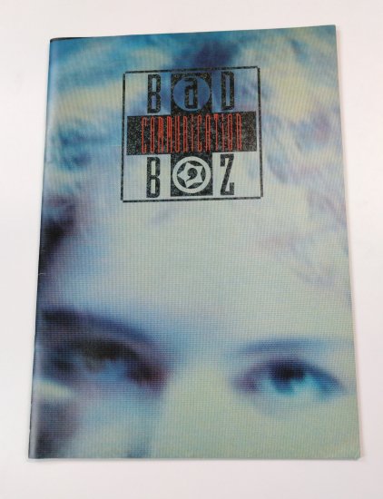 B'z 1989ツアー・パンフレット　BaD COMMUNICATION経年並みの状態です