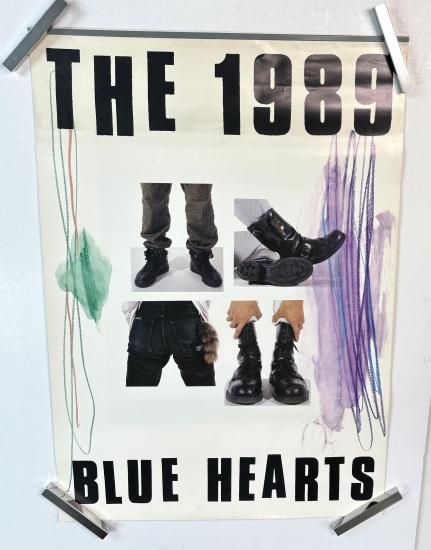 ブルーハーツ ポスタータイプ・カレンダー1989 THE 1989 BLUE HEARTS 7
