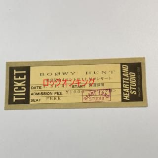 BOOWYȾåȡBOOWY HUNT ȯǰ٥ȥեॳ󥵡