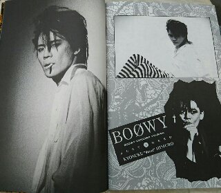 BOOWY GIGS JUST A HERO TOUR 1986年 パンフレット - ロックオンキング