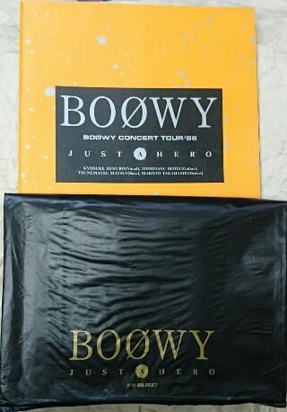 BOOWY GIGS JUST A HERO TOUR 1986年 パンフレット - ロックオンキング