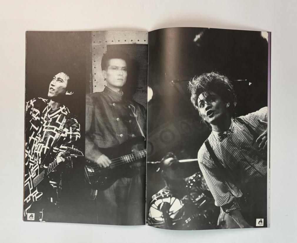 BOOWY 1989年ツアー・パンフレット GIGS JUST A HERO TOUR 武道館限定