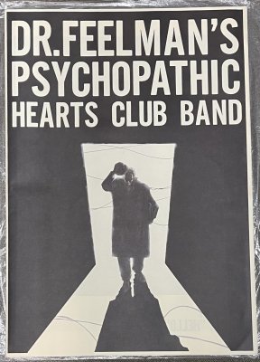 BOOWY 「PSYCHOPATH」 超大判パンフ 紙・ケース付き 1987 - ロックオン 