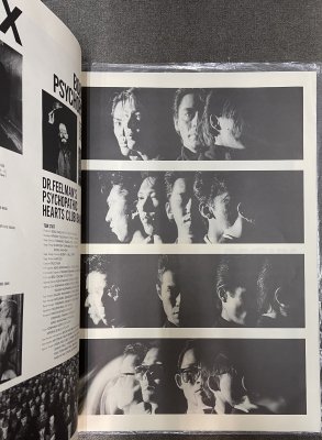 BOOWY 「PSYCHOPATH」 超大判パンフ 紙・ケース付き 1987 - ロックオン 
