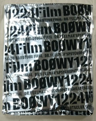 BOOWY 「1224 Film」Tシャツ / フリーサイズ/グレー/未開封 - ロックオンキング