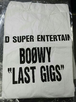 BOOWY LAST GIGS ツアースタッフ・ジャンパー 未使用 - ロックオンキング