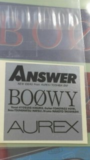 BOOWYƥå ANSWER/BOOWY/AUREX/ EMIե롦å